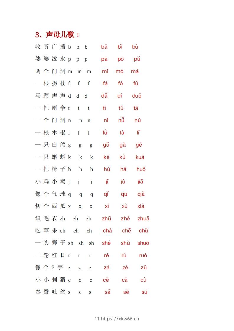 图片[2]-幼小衔接拼音一本通PDF(3)-学优教辅